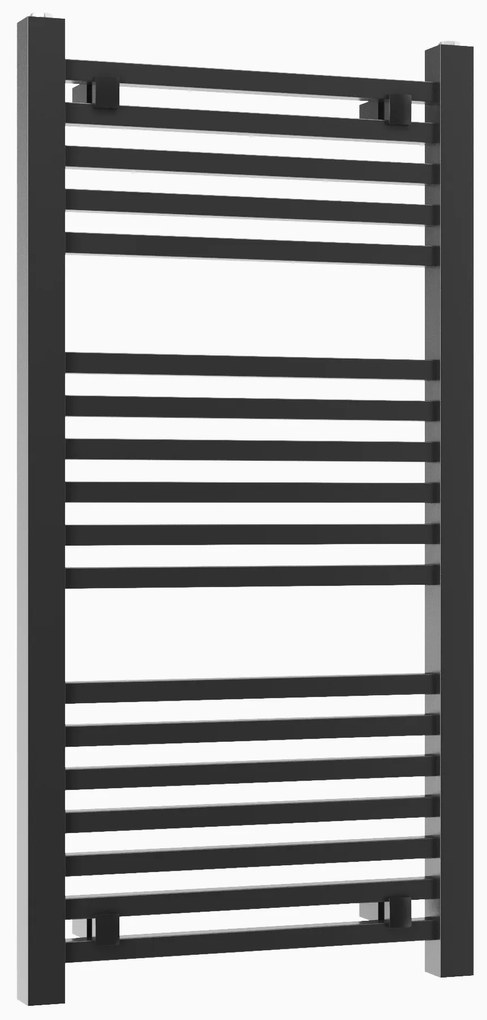 Erga Proper, vykurovacie teleso 1000x500 mm, 566W, čierna, ERG-LAV-PROP-10050-BK