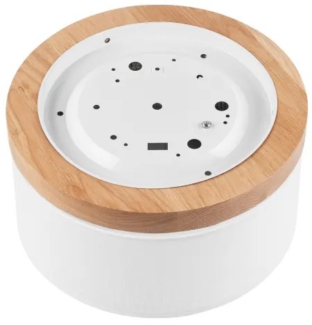 Brilagi - LED Stropné svietidlo BELLADONNA 1xE27/15W/230V pr. 30 cm biela/dub