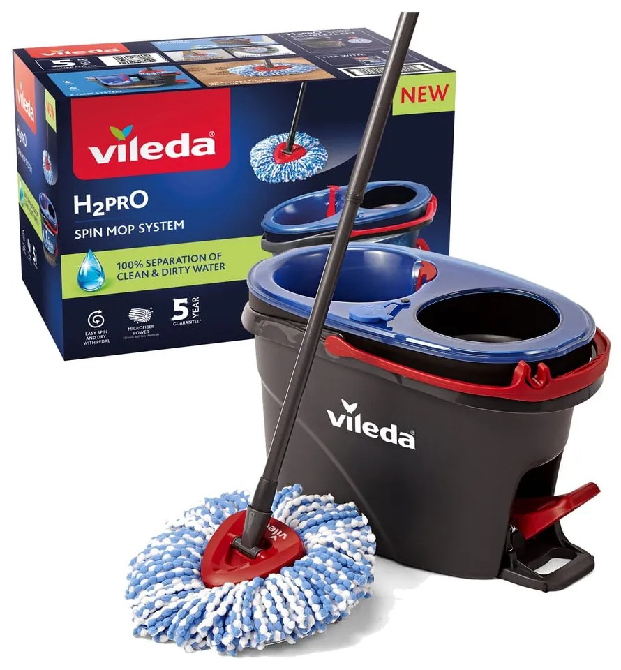 Rotačný mop s vedierkom H2PrO – Vileda