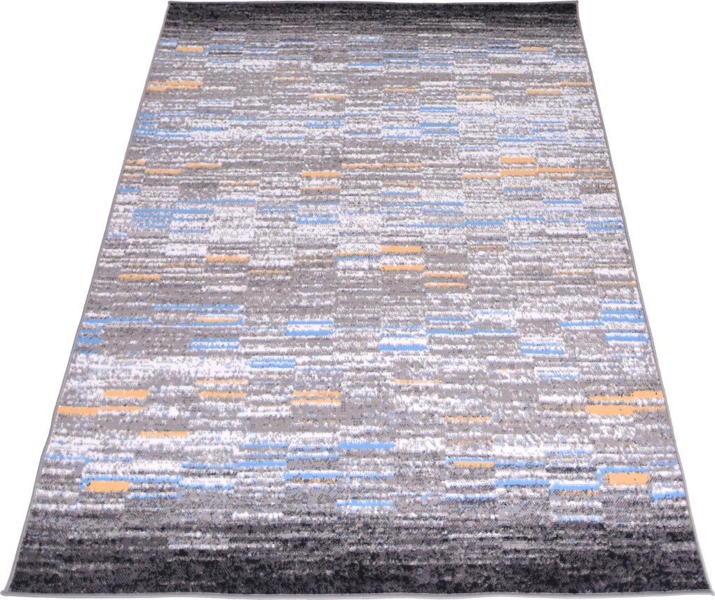 TA Koberec Q199A SIVÉ VIDENIE EYM Rozmer: 80x150 cm