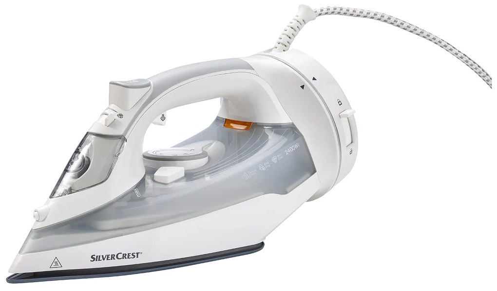 Silvercrest®  Bezdrôtová naparovacia žehlička Sdbk 2400 E1 (sivá)  (100371748)