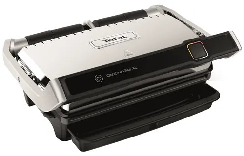 Elektrický gril Tefal OptiGrill Elite XL GC760D30 Nerezový/Čierny