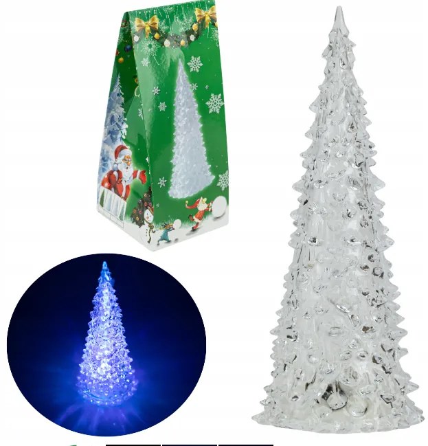 BERGE LED vianočný stromček RGB podsvietenie