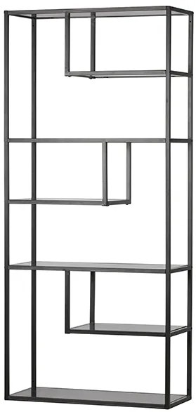 Woood Teun moderná knižnica - 120 cm