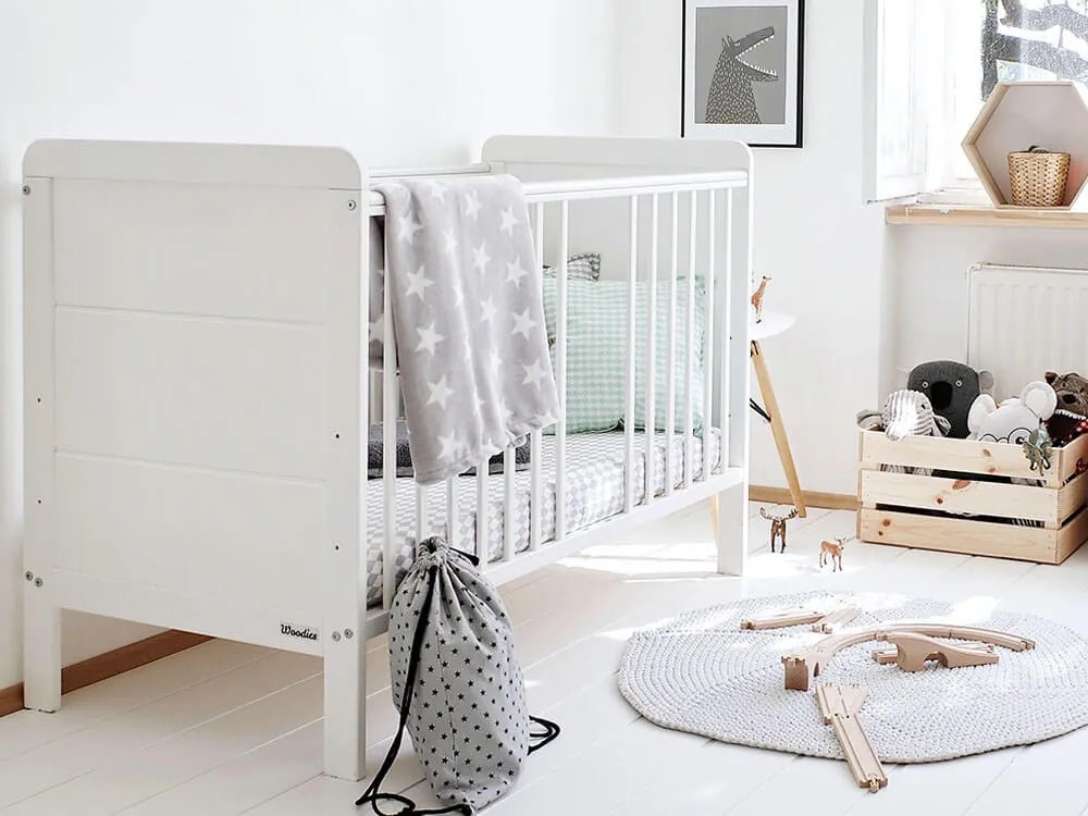 WO Detská postieľka Modern Cot 120x60 Variant úložný box: Bez úložného boxu
