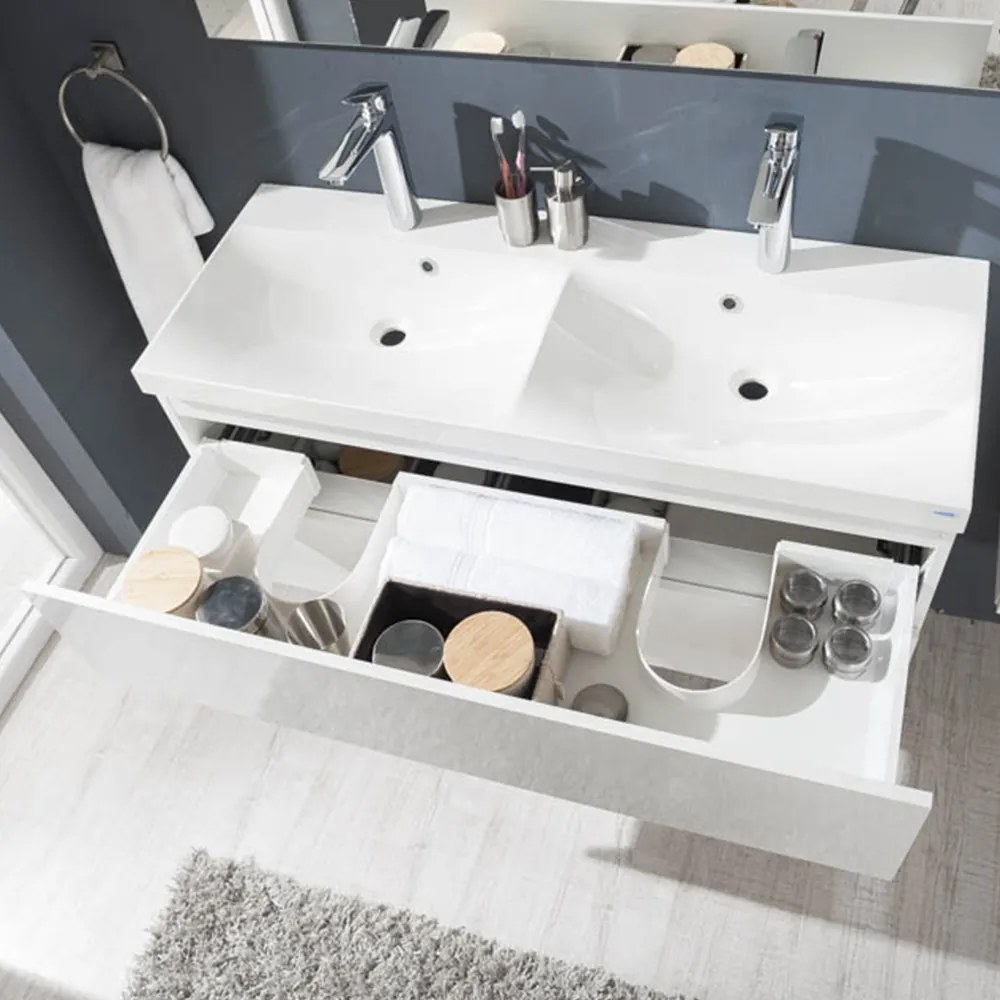 Mereo, Mereo Aira, kúpeľňová skrinka 81 cm, Multidecor, Dub Bardolino, MER-CN791SDBAR