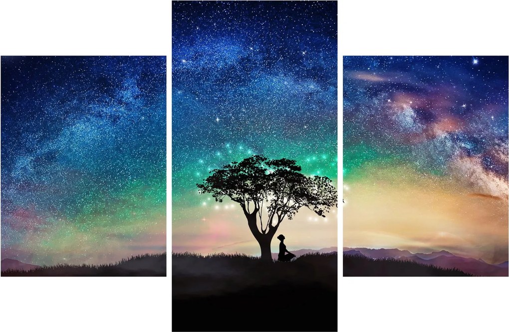 Obraz - Odpočinok pod hviezdami (90x60 cm)