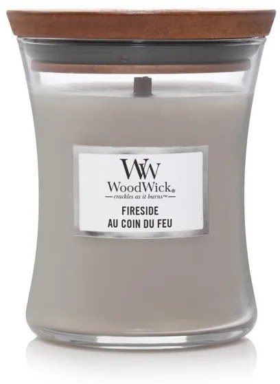 WoodWick Vonná sviečka WoodWick – Fireside 85 g