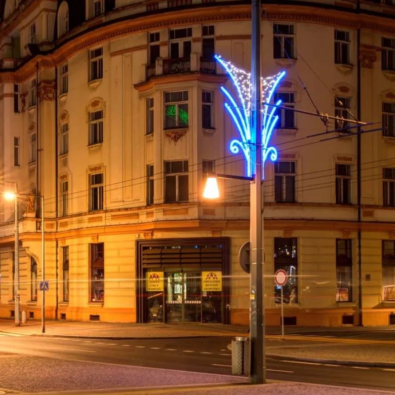 DECOLED Hadica LED 1 m, modrá, 30 diód, IP44 Easy Fix