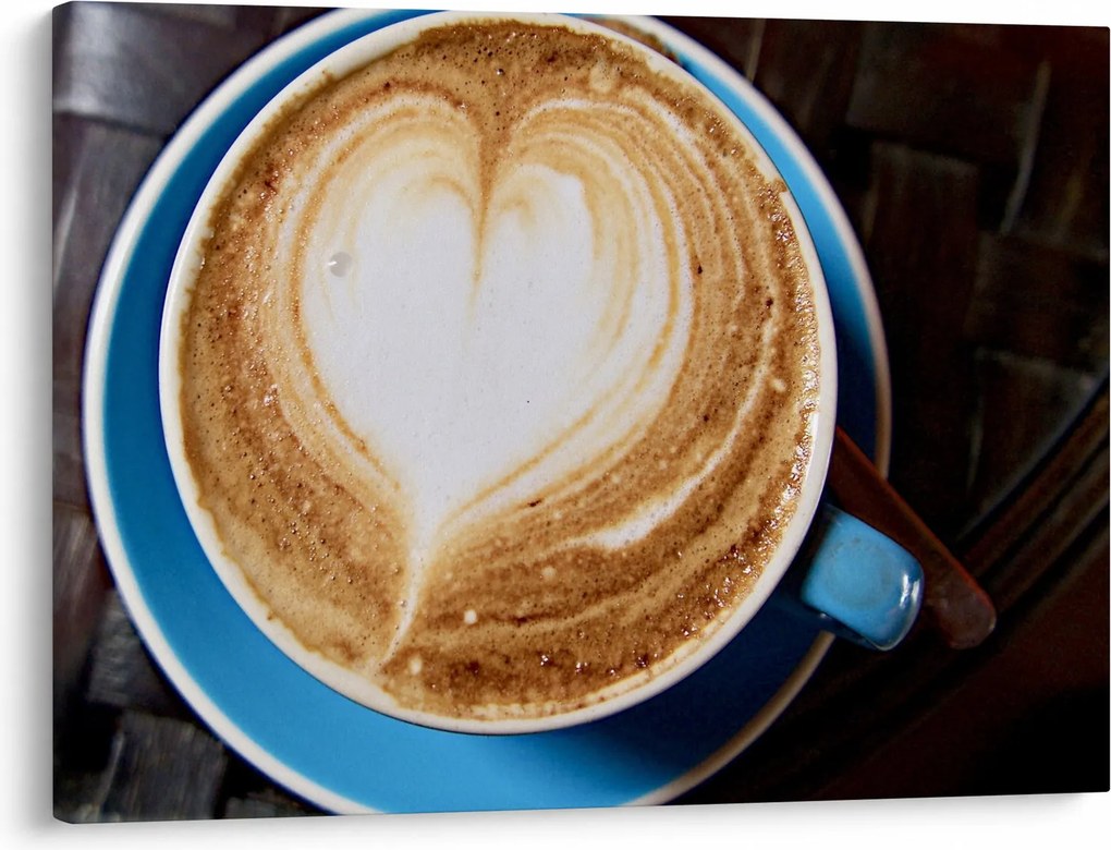 Obraz - Latte Art (70x50 cm)