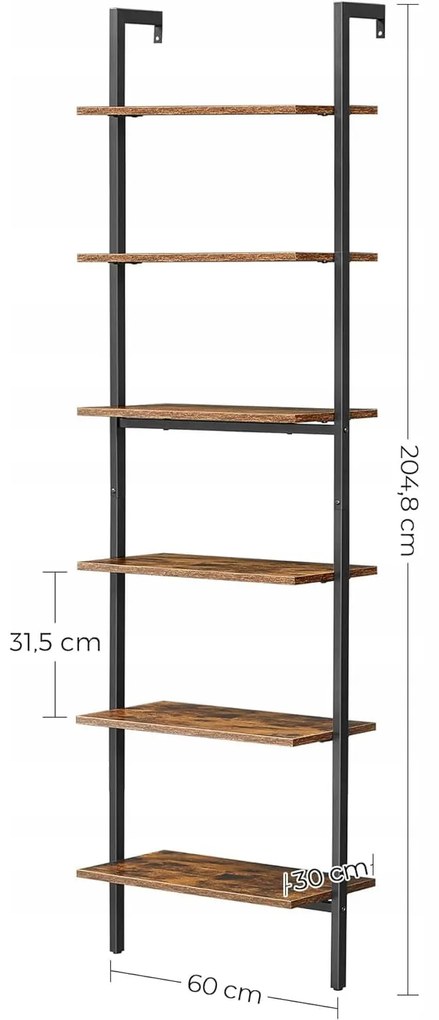 Dekorstudio Policový rebrík na kvety - LLS103B01