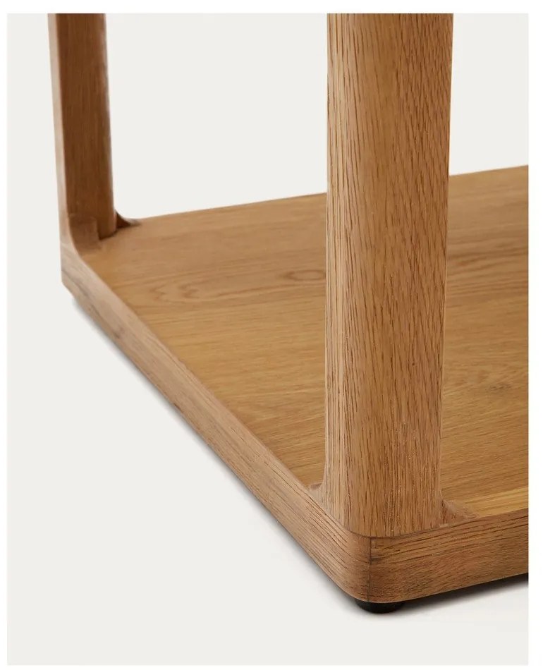 Odkladací stolík v dekore duba 50x50 cm Maymai – Kave Home