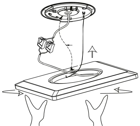 Eglo 900089 - LED RGBW Stmievateľné stropné svietidlo ROVITO-Z LED/16,5W/230V biela