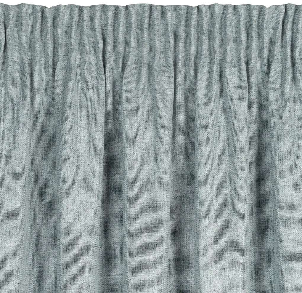 ZÁVES NA PÁSKE JULA2 140X270 CM SVETLOMODRÁ