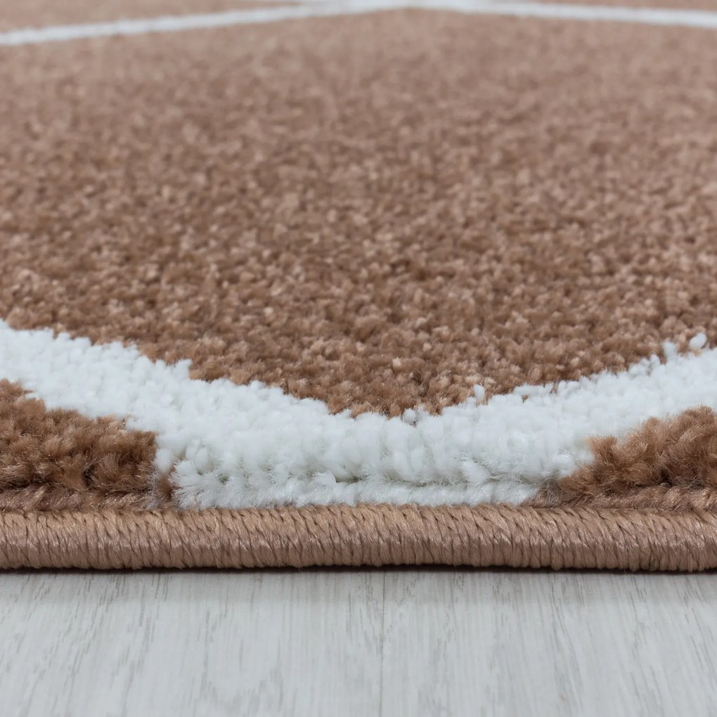 Ayyildiz, Kusový koberec Rio 4601 copper, 80x150, hnedá, kancelária