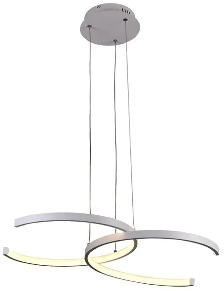 LED Stmievateľný luster na lanku LED/50W/230V 3000-6500K + DO