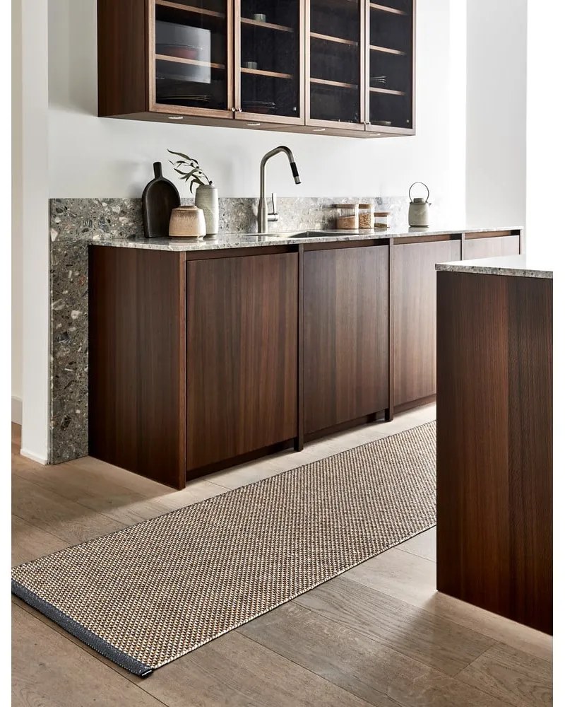 Béžový vnútorný a vonkajší koberec 60x85 cm Effi Granit – Pappelina