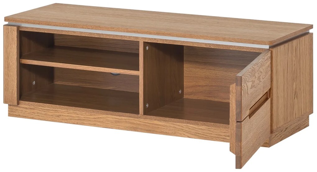 TV stolík Montenegro 24 108 cm z masívu dub rustikálny