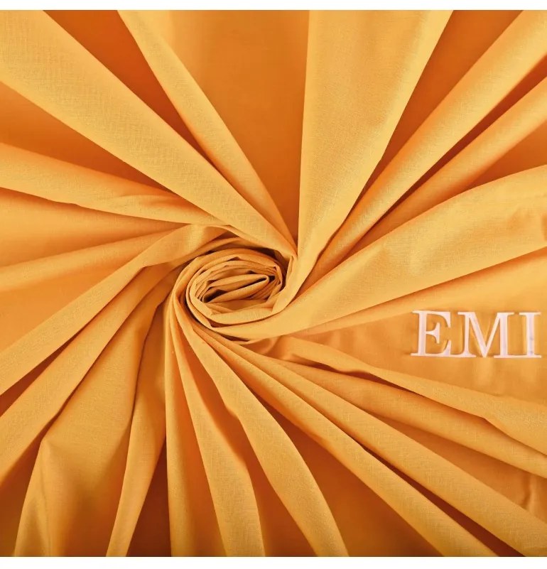 Plachta posteľná oranžová pevná EMI, Pevná plachta 140x220