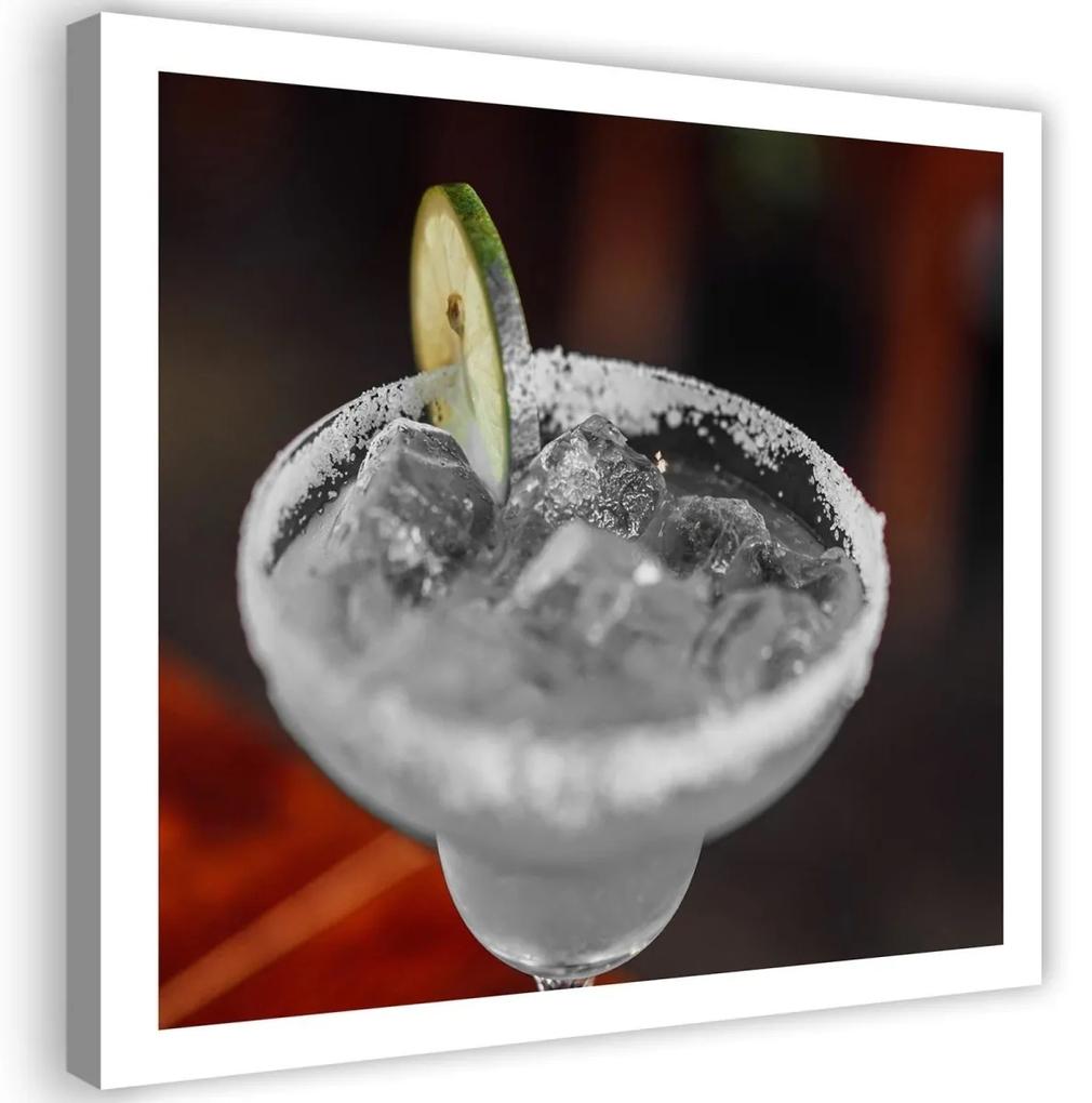 Obraz na plátně Limetkový nápoj - 50x50 cm