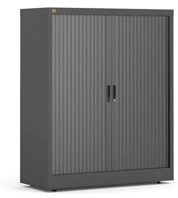 Roletová skriňa STUDIO, 1200x1000x420 mm, čierna