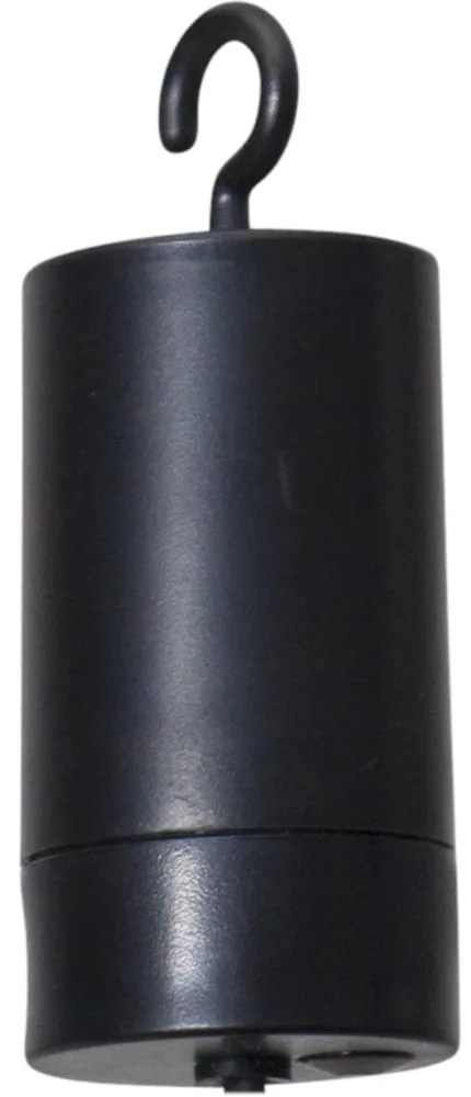 Hnedá vonkajšia svetelná LED dekorácia Star Trading Glassball, dĺžka 1 m