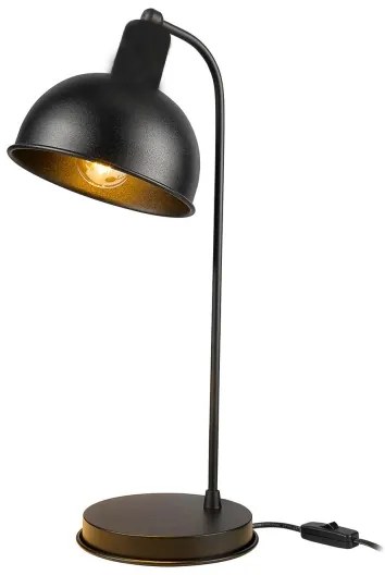 ONLI - Stolná lampa ISTANBUL 1xE27/22W/230V 50 cm čierna