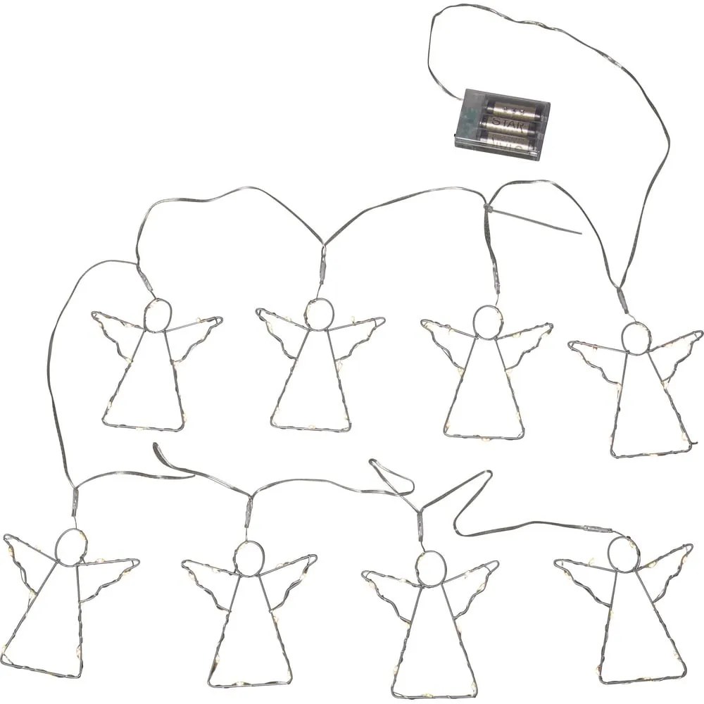 Svetelná reťaz počet žiaroviek 8 ks na baterky dĺžka 175 cm Angela – Star Trading