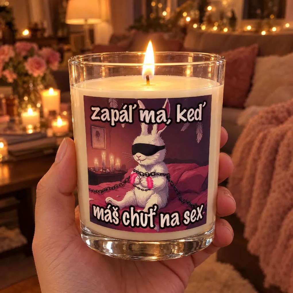 Ahome Krásna sviečka - Zapáľ ma, keď máš chuť na sex