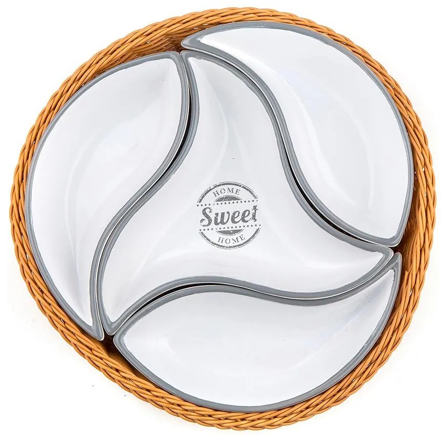 Misky v košíku Sweet Home 23 cm 60337092