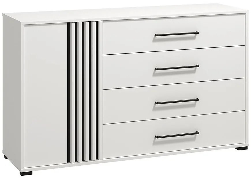 Komoda Ascalon 2k4f 135 Biely 11013853