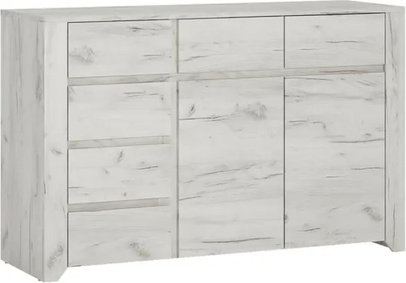 Sconto Komoda ANGEL 42 dub craft biely