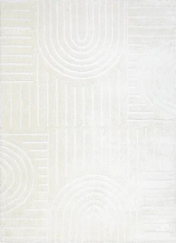 Kusový koberec Mode 8586 geometric cream, 200x290, biela, chodba / predsieň, Dywany Łuszczów