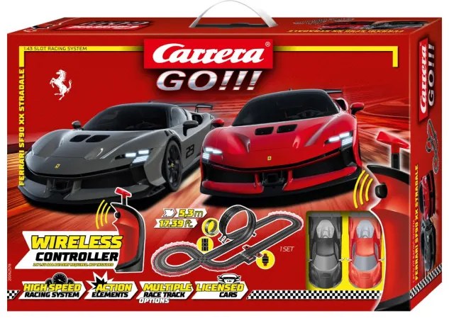 Pretekárska dráha Carrera Go 20062578 Ferrari 5,3m