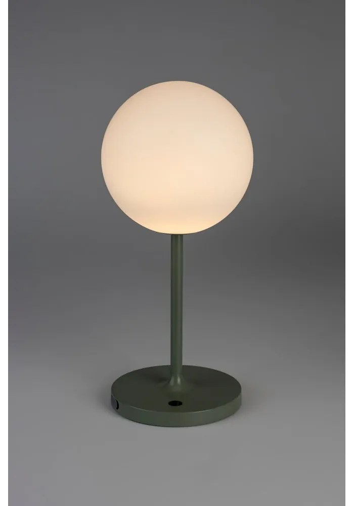 Zelená stmievateľná stolová lampa (výška 33 cm) Hub – White Label