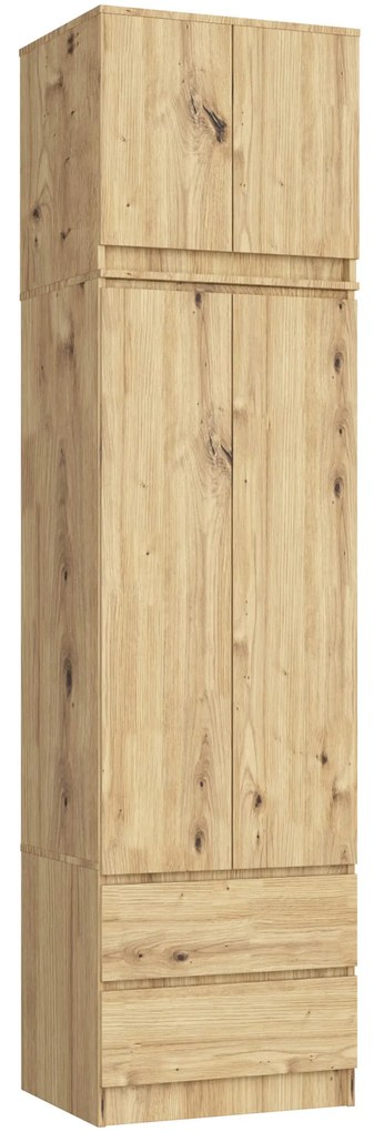 Nadstavba na skriňu Desairado (dub craft). Akcia -14%. Vlastná spoľahlivá doprava až k Vám domov. 1117429