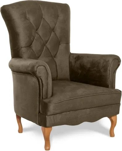 Kreslo Panama 1, hnedá (Monolith 09)