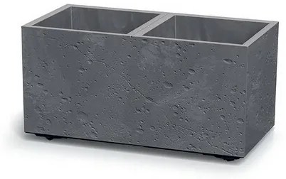 Kvetináč SIERRA CASE BETON EFFECT 57,7 cm , sivý