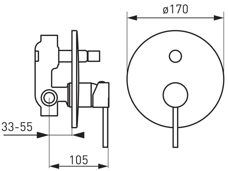 F-Design Flusso, podomietková sprchová sada s dažďovou hlavicou, chróm lesklý, FD1-FLS-7PSET1-11