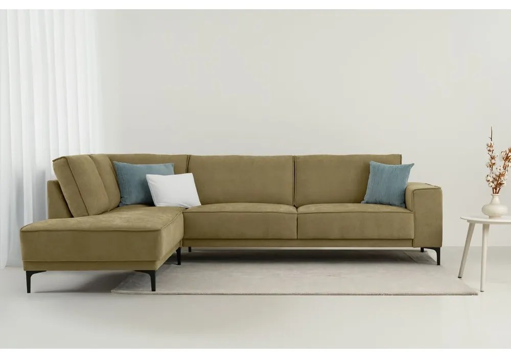 Zelená rohová pohovka (ľavý roh) Copenhagen – Scandic