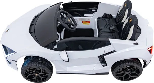 Elektrické autíčko Lamborghini Revuelto XL biele
