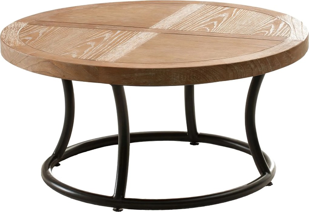 Okrúhly stôl Kendari prírodný 90cm