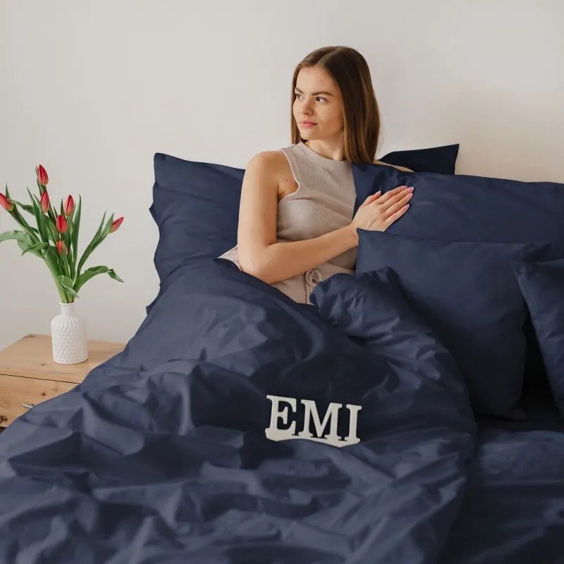 Flanelové obliečky Navy EMI