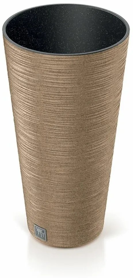 Kvetináč FURU SLIM ECO WOOD 30cm naturo