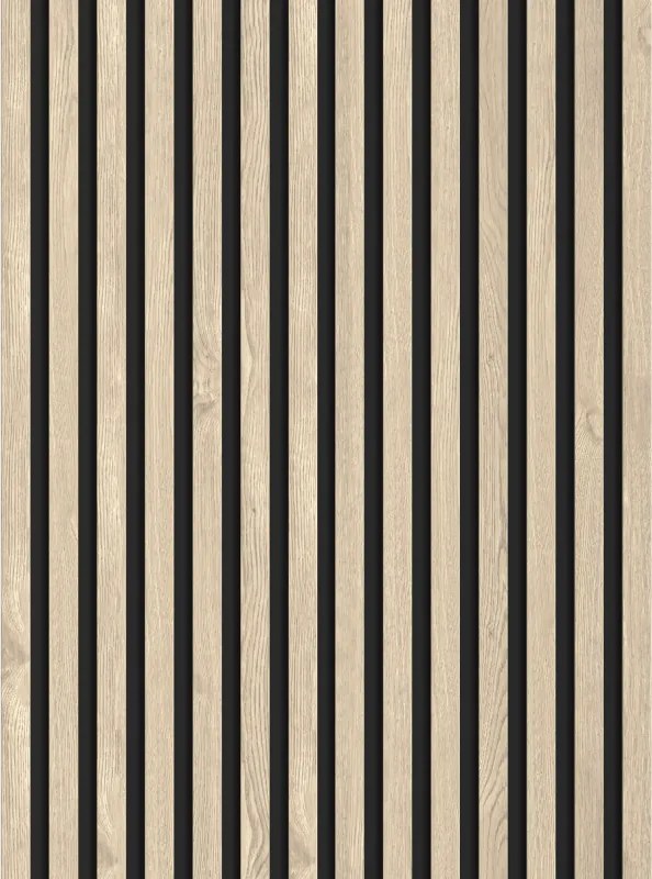 Mexen Lam-B, stenové lamely 275 × 31,5 cm, HDF doska 4 mm, dub perlový, S100-275317-2812-058