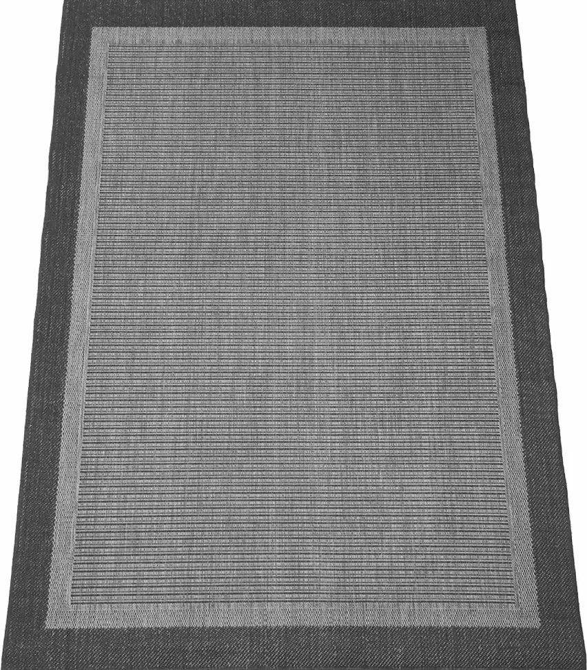 BE Koberec Eqos 0001GREY – sivý obdĺžnikový Rozmer: 120x180 cm