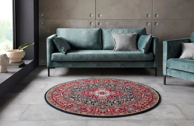Koberec Hanse Home Mirkan Skazar Isfahan granátový kruh