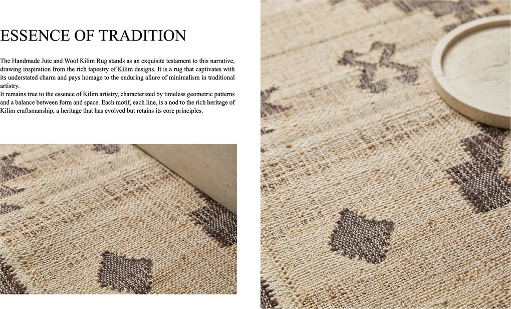 Diamond Carpets India, Ručne viazaný kusový koberec Serenade 2339 Natural, 160x230, béžová, chodba / predsieň