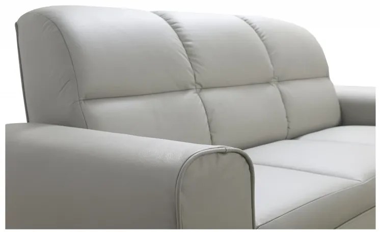 Kožená pohovka TOKIO, tmavší béžová (k-10)