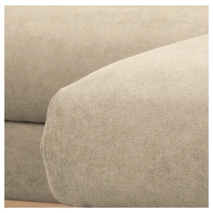 Béžová rohová pohovka (pravý roh) Beata - Ropez